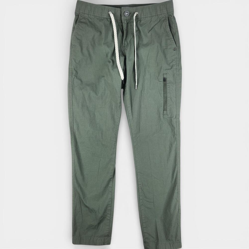 Vuori Ripstop Pant Womens Small Green Drawstring Hiking Outdoor Gorpcore VW401